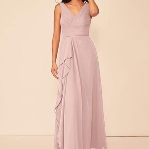 Azazie Dusty Rose Julianna Dress